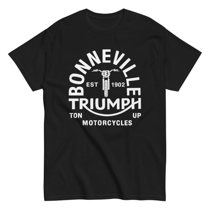 Camiseta Cafe Racer Bonneville: diseño exclusivo para amantes de Triumph